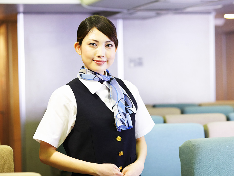 スチュワーデス 外資系航空会社 CA 乗務員 スチュワーデス 制服 - 航空機