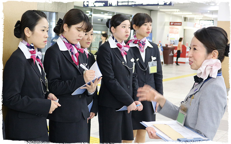 空港ハンドリング見学